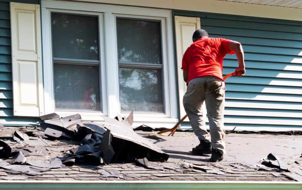 Existing Roof Removal